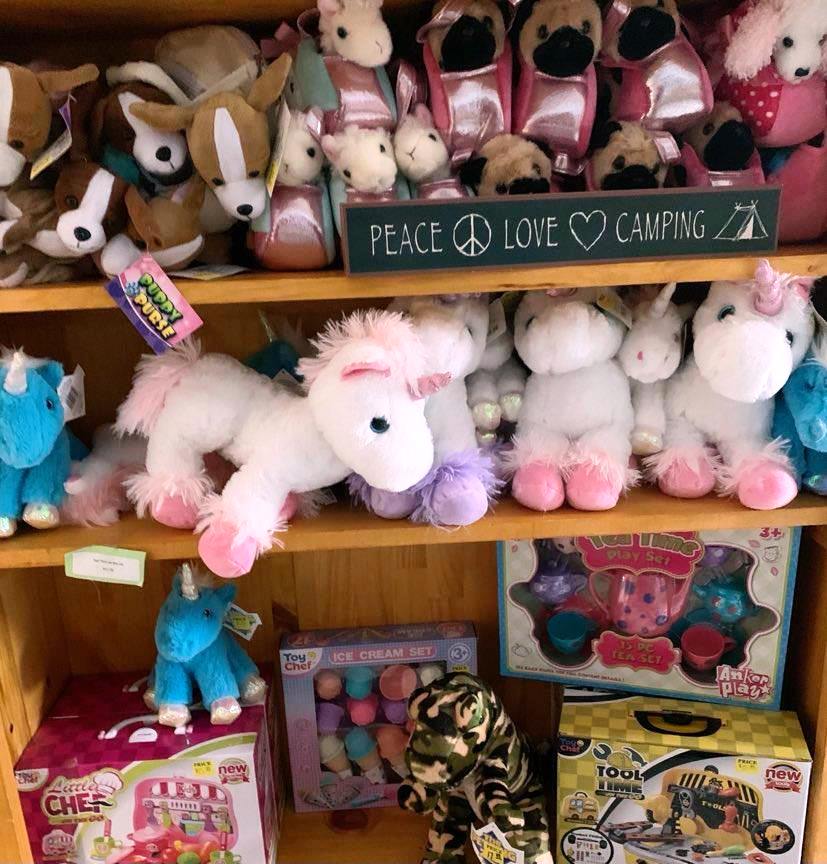 stuffed toys and games